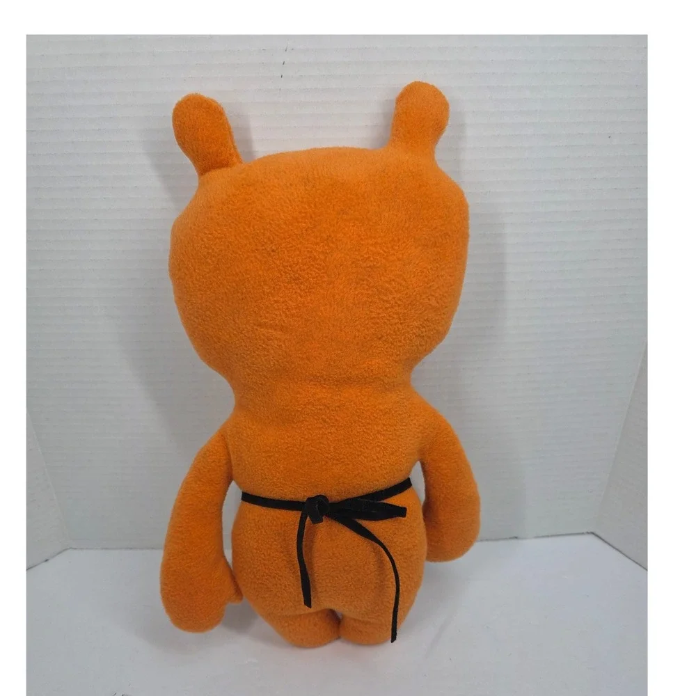 Wage Orange Uglydoll OX Plush‎ Toy Denim Apron Big Head Soft Stuffed Kid Toy